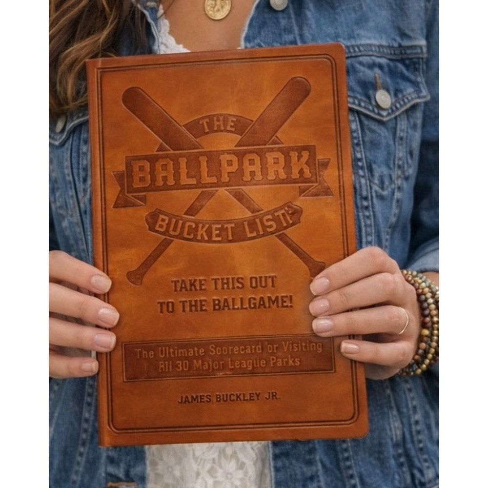 The Ballpark‎ Bucket List MLB Stadium Travel Journal Baseball Fan Gift Book